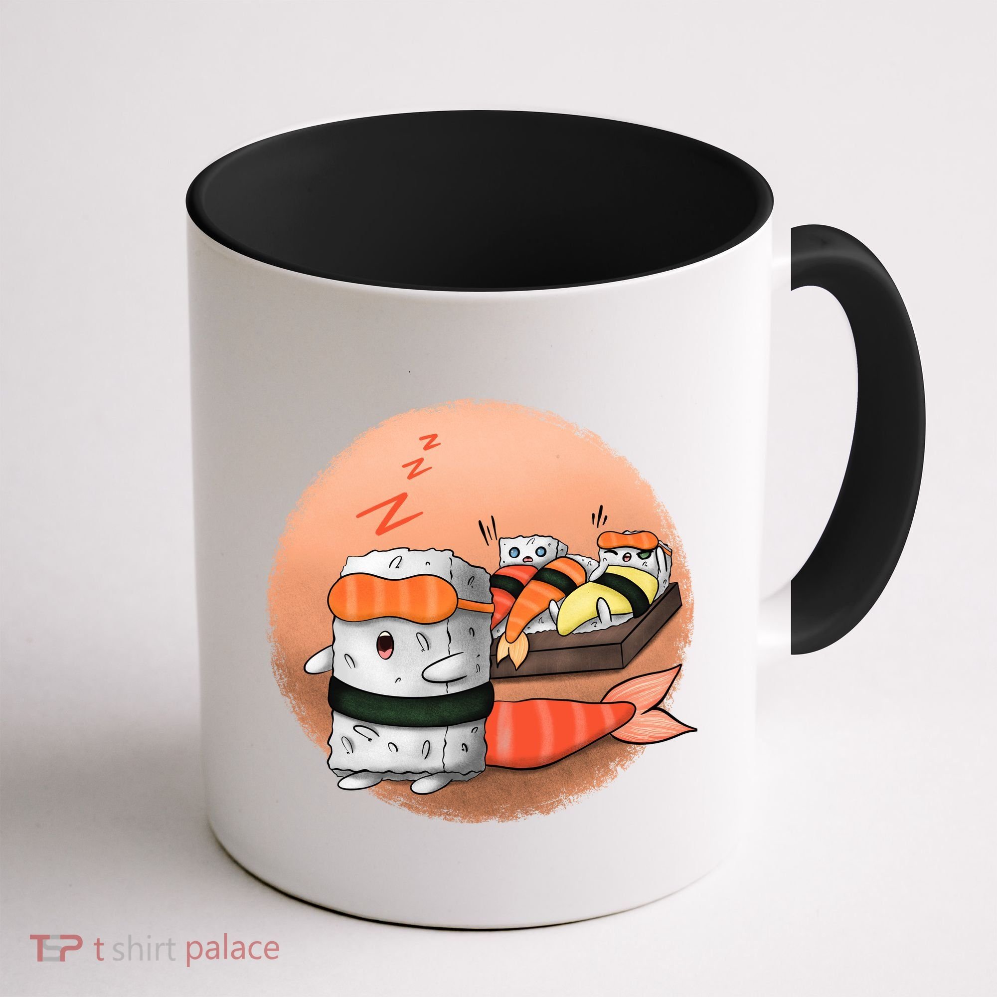 Sushi Sleeping Coffee Mug
