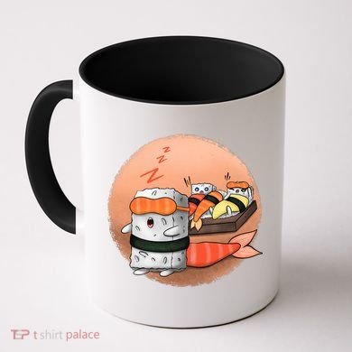 Sushi Sleeping Coffee Mug