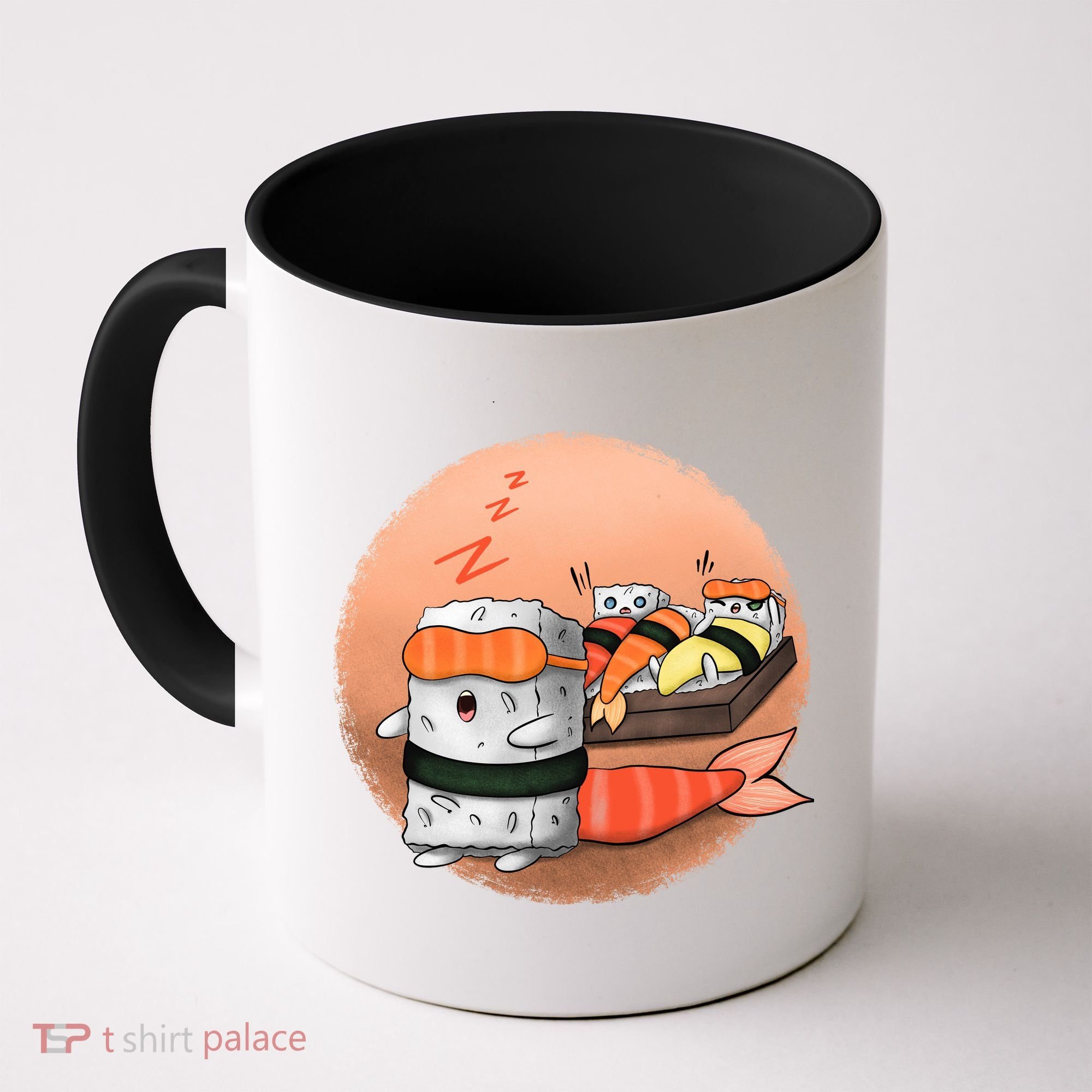 Sushi Sleeping Coffee Mug