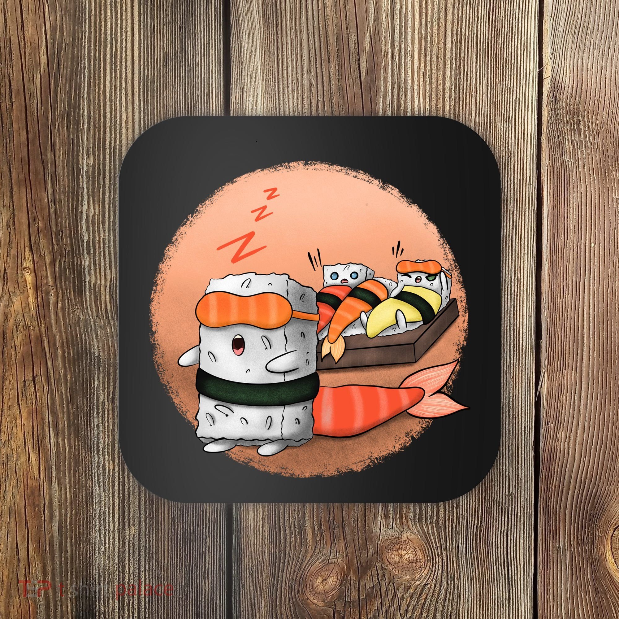 Sushi Sleeping Coaster