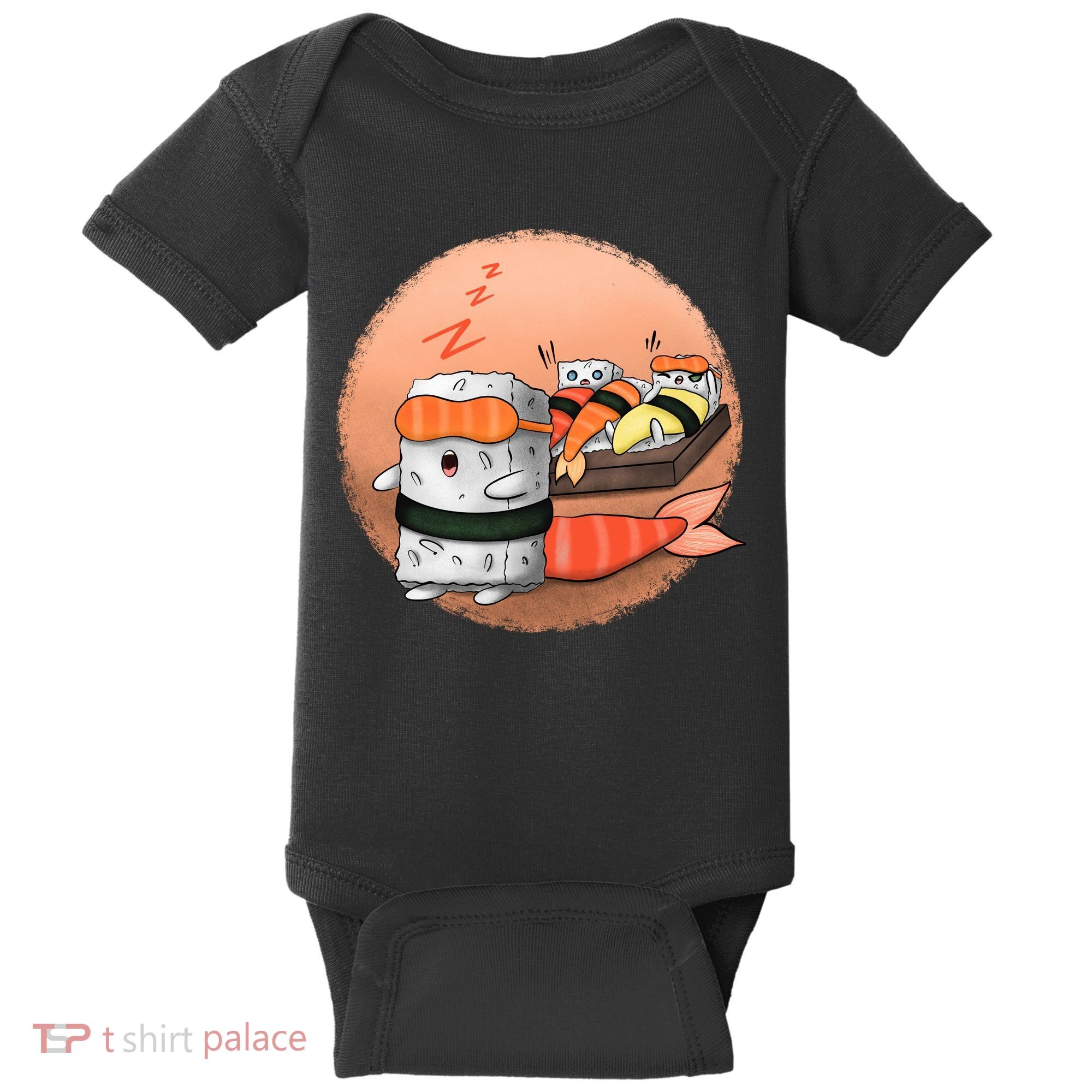 Sushi Sleeping Baby Bodysuit