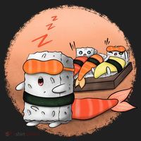 Sushi Sleeping Hat thumb 2
