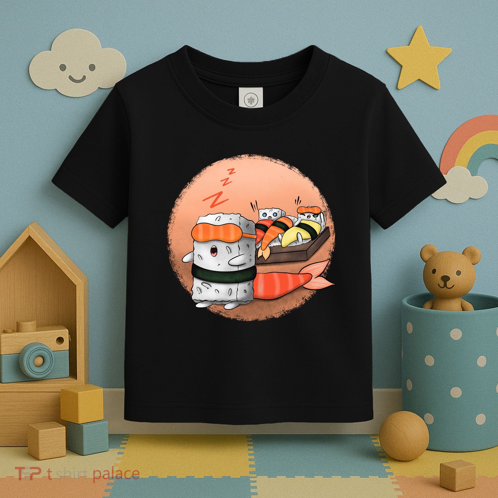 Sushi Sleeping Toddler T-Shirt