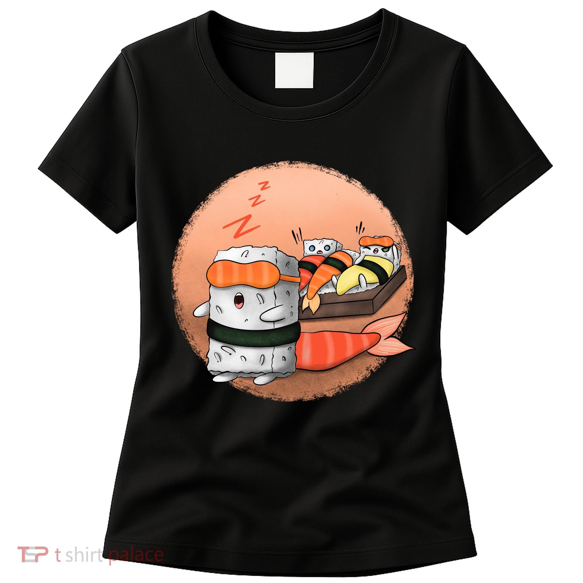 Sushi Sleeping Women's T-Shirt