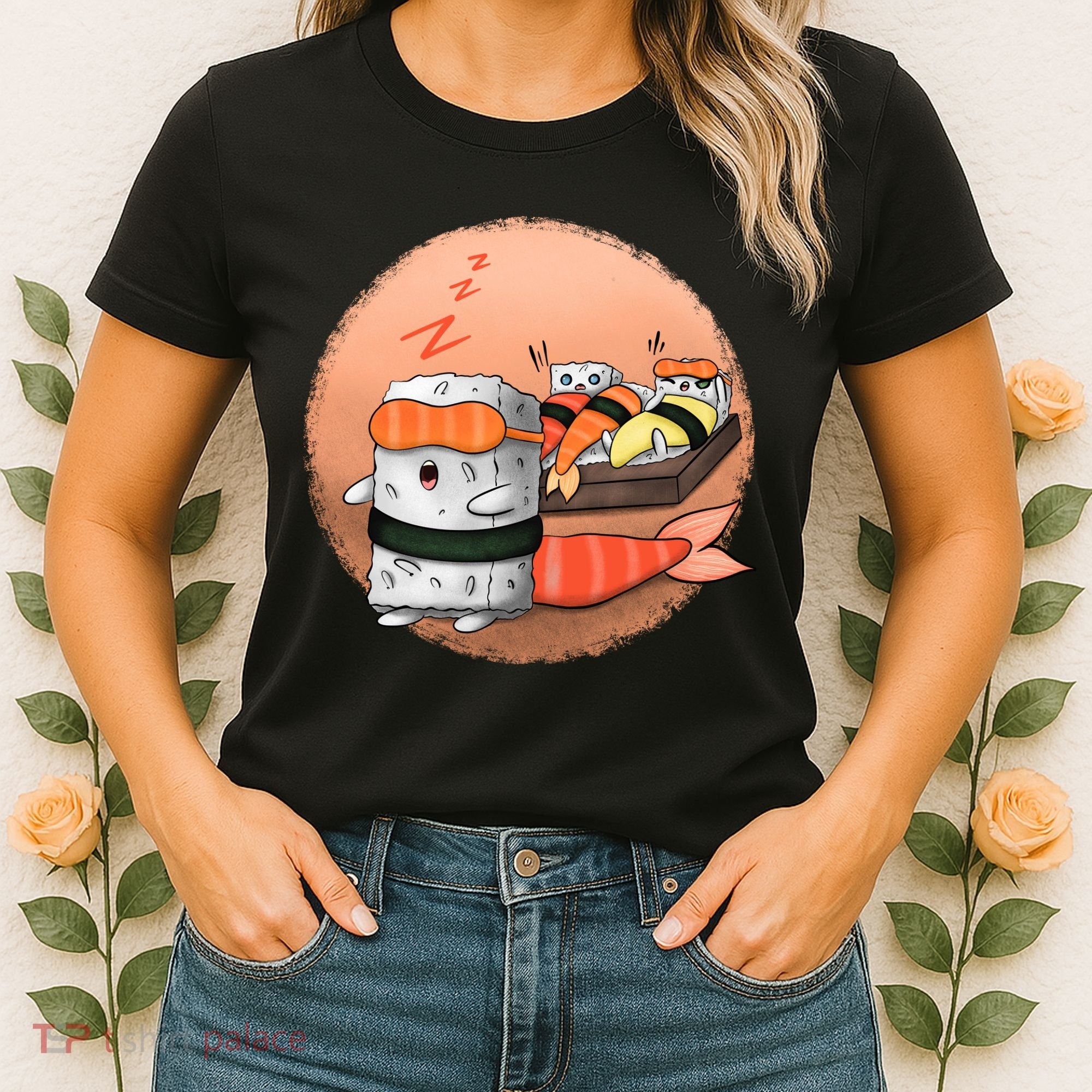 Sushi Sleeping Women's T-Shirt