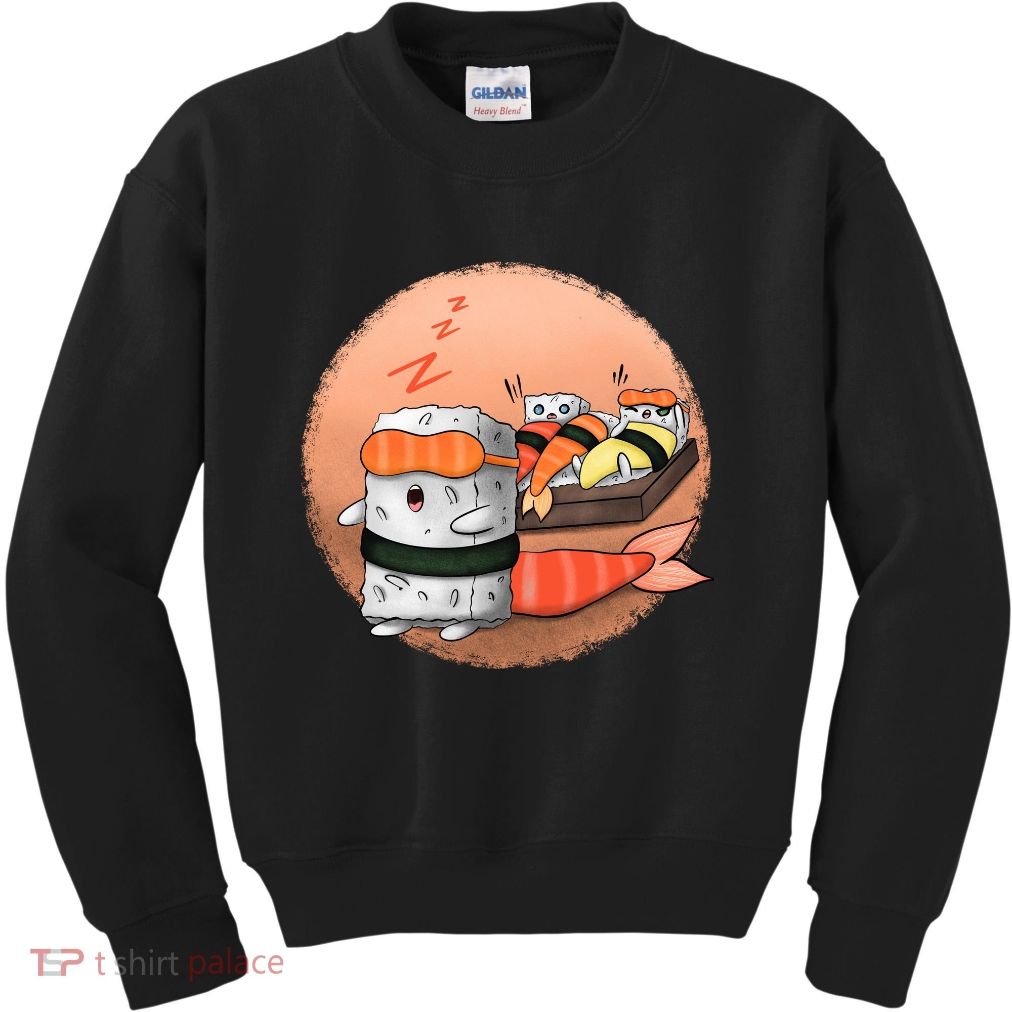Sushi Sleeping Kids Sweatshirt