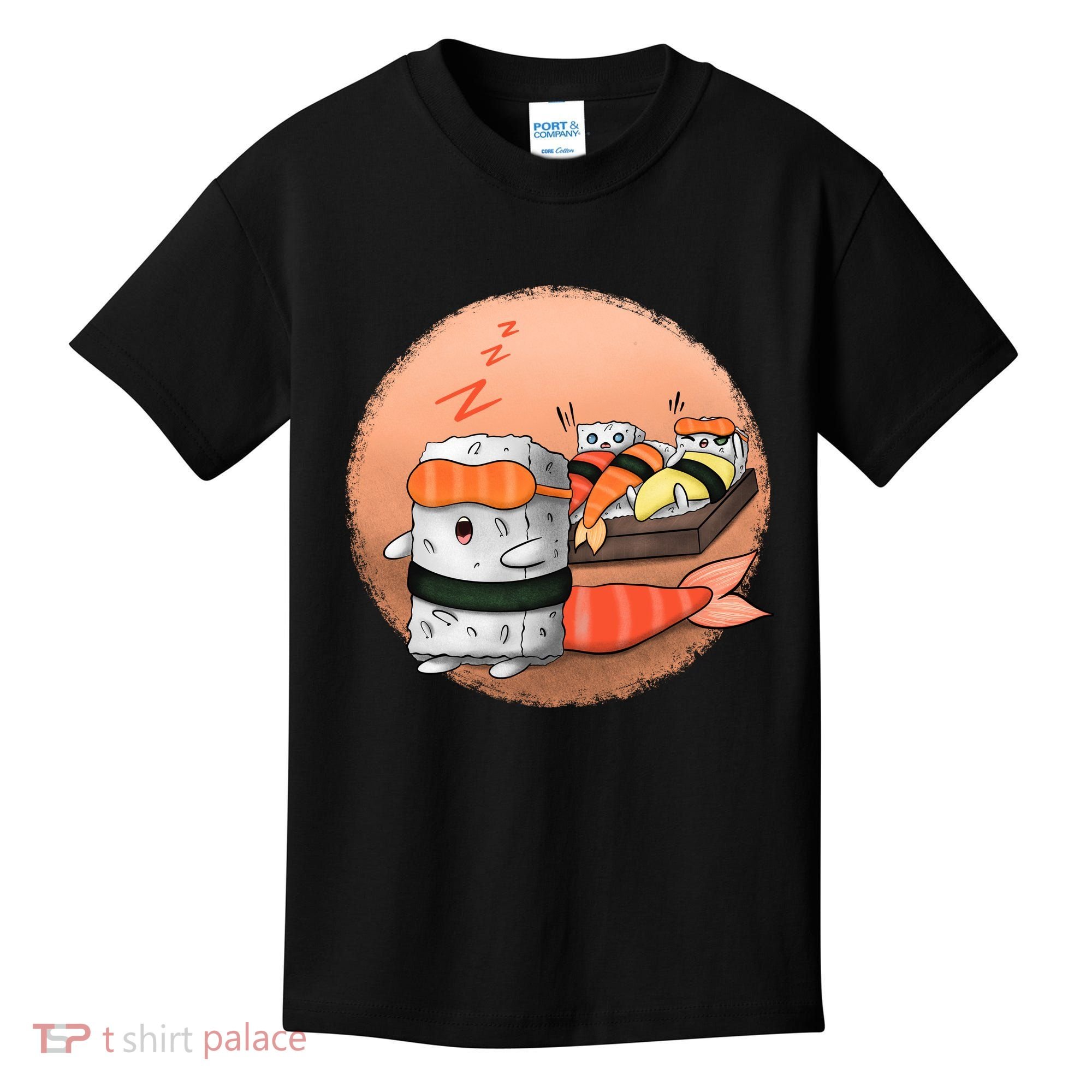 Sushi Sleeping Kids T-Shirt