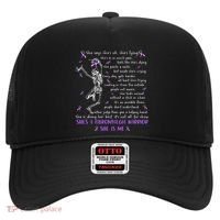 She Say SheS Ok SheS A Fibromyalgia Warrior Skeleton Hat thumb 0