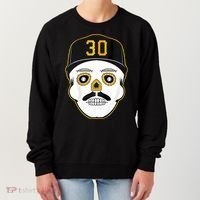 Skenes Sugar Skull Baseball Fan Women's Sweatshirt thumb 0