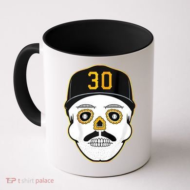 Skenes Sugar Skull Baseball Fan Coffee Mug