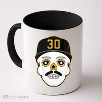 Skenes Sugar Skull Baseball Fan Coffee Mug thumb 0