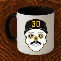 Skenes Sugar Skull Baseball Fan Coffee Mug thumb 2