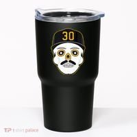 Skenes Sugar Skull Baseball Fan Tumbler thumb 0
