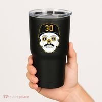 Skenes Sugar Skull Baseball Fan Tumbler thumb 2