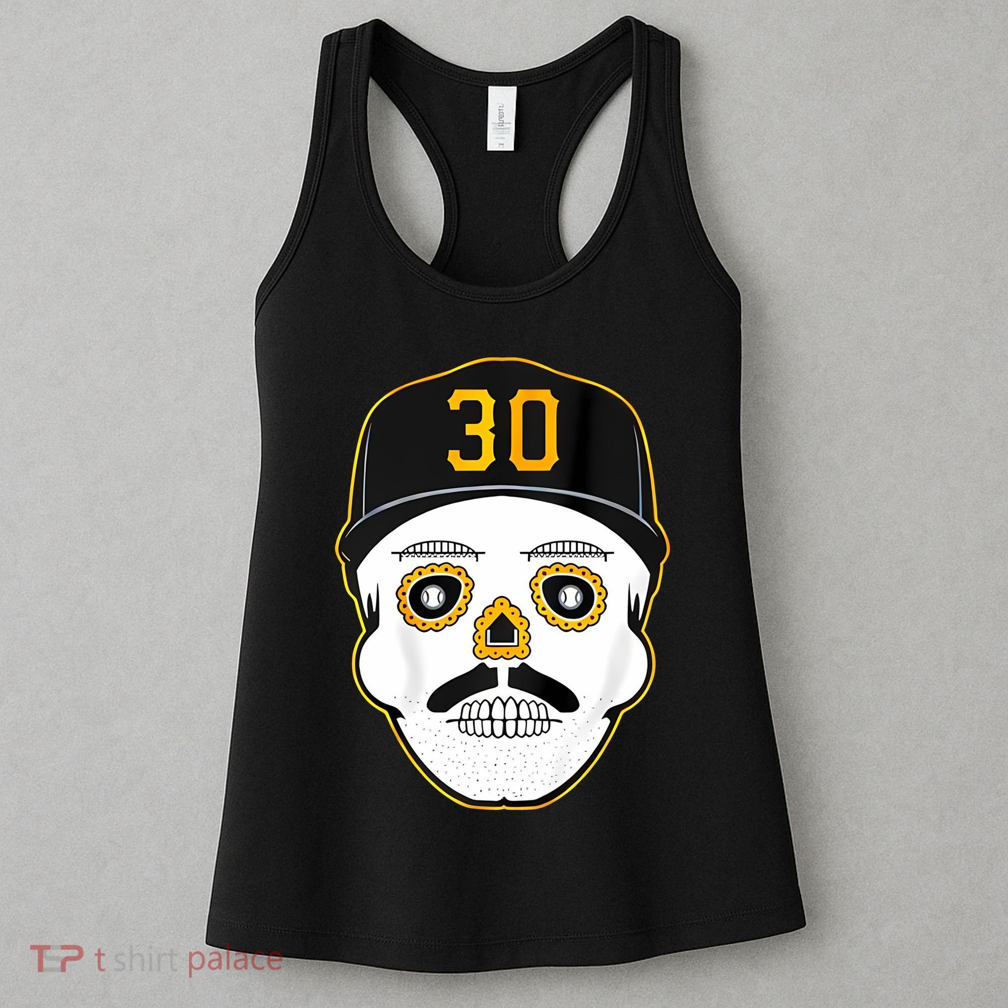 Skenes Sugar Skull Baseball Fan Women's Tank Top