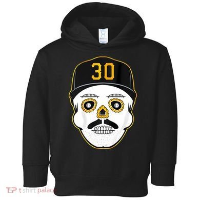 Skenes Sugar Skull Baseball Fan Toddler Hoodie