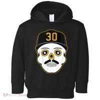 Skenes Sugar Skull Baseball Fan Toddler Hoodie thumb 0