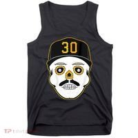 Skenes Sugar Skull Baseball Fan Tank Top thumb 0