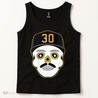 Skenes Sugar Skull Baseball Fan Tank Top thumb 2