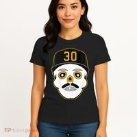 Skenes Sugar Skull Baseball Fan Women's T-Shirt thumb 4
