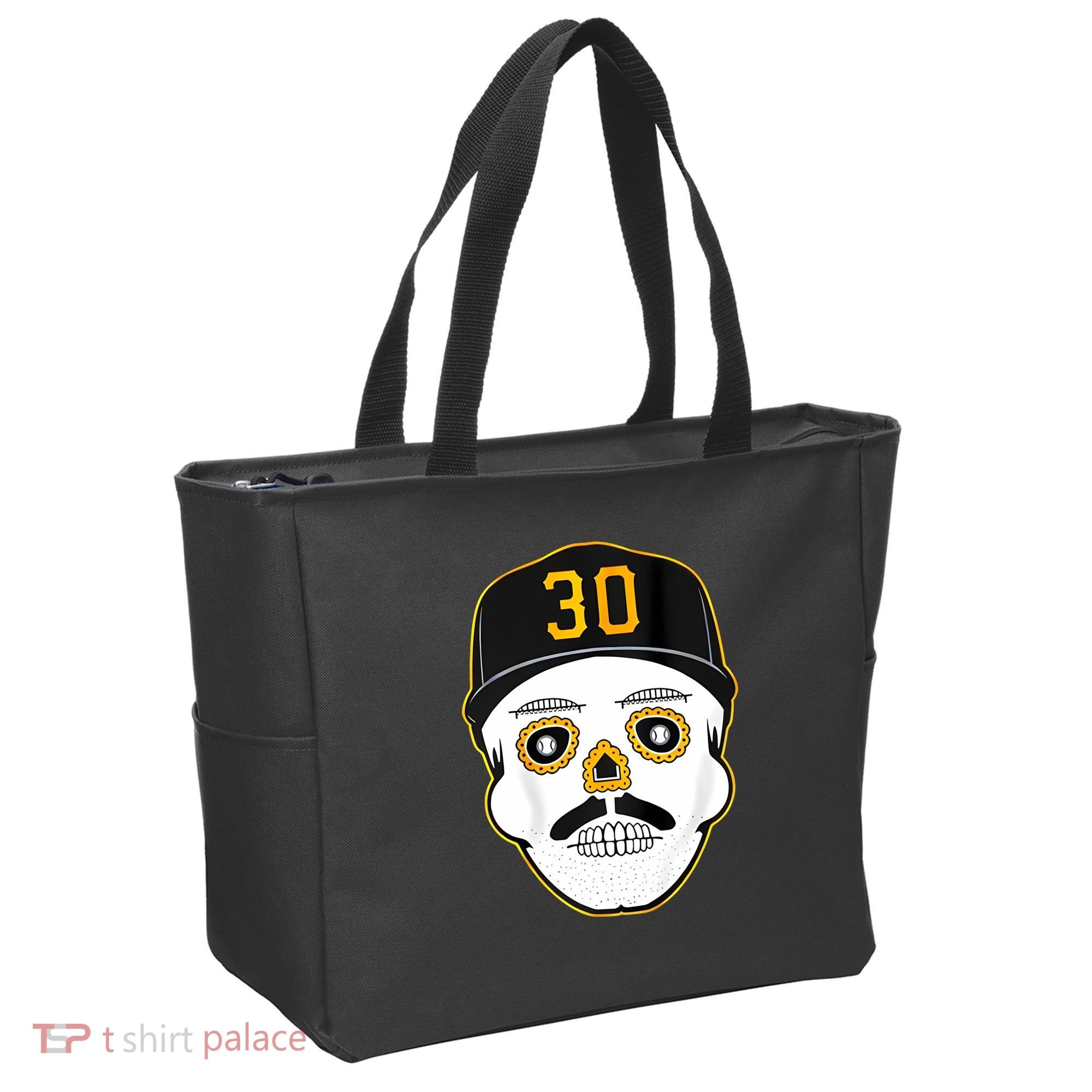 Skenes Sugar Skull Baseball Fan Tote Bag