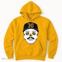 Skenes Sugar Skull Baseball Fan Hoodie thumb 0