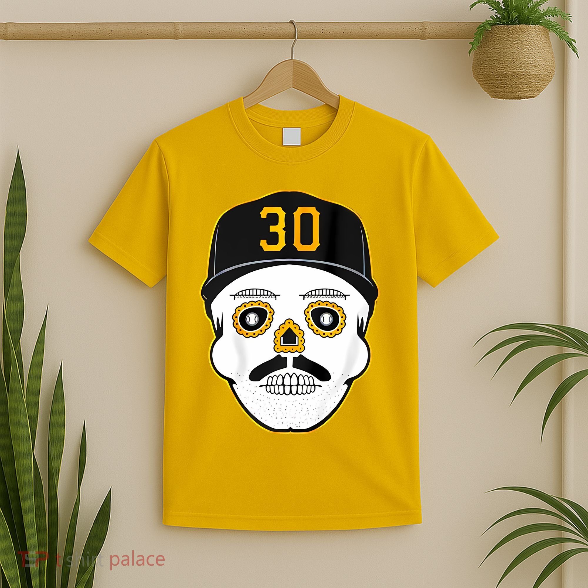 Skenes Sugar Skull Baseball Fan T-Shirt