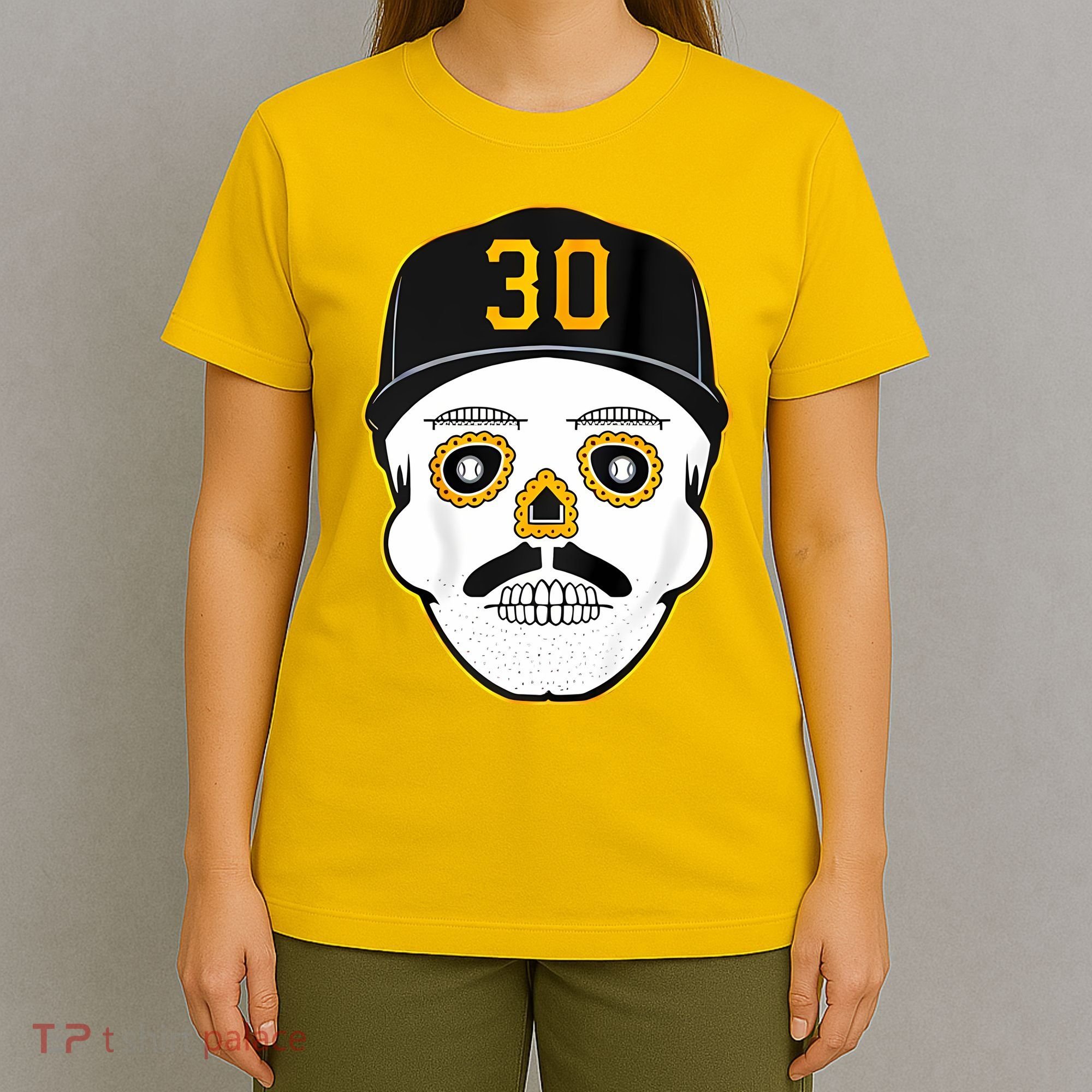 Skenes Sugar Skull Baseball Fan T-Shirt