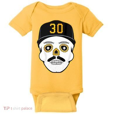 Skenes Sugar Skull Baseball Fan Baby Bodysuit