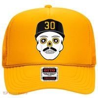 Skenes Sugar Skull Baseball Fan Hat thumb 0