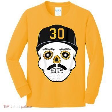 Skenes Sugar Skull Baseball Fan Kids Long Sleeve Shirt
