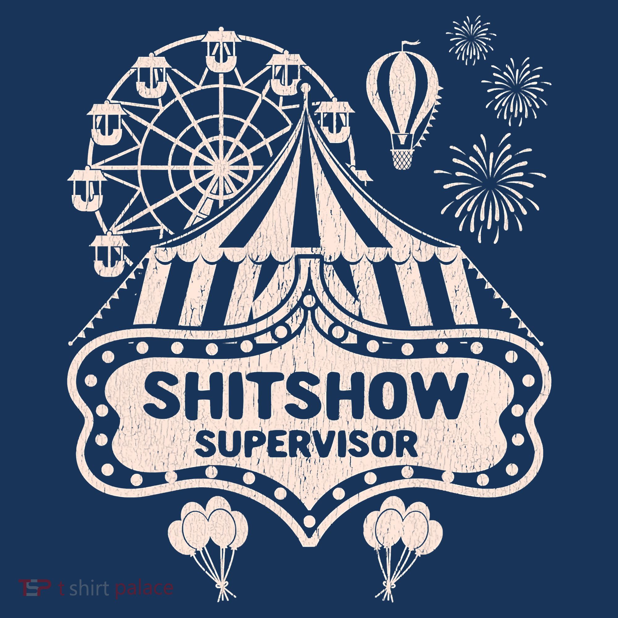 Shit Show Supervisor Funny Boss Manager Teacher & Mom Mousepad
