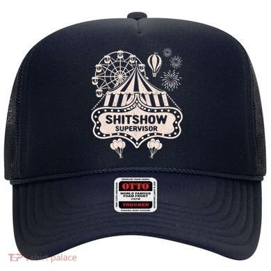Shit Show Supervisor Funny Boss Manager Teacher & Mom Hat