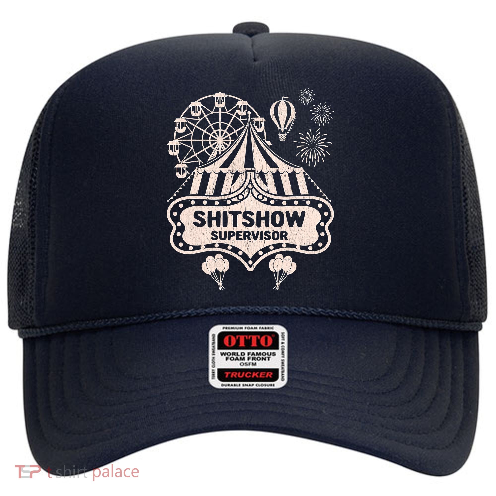 Shit Show Supervisor Funny Boss Manager Teacher & Mom Hat