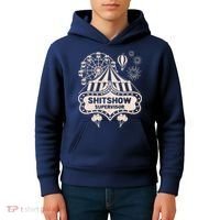 Shit Show Supervisor Funny Boss Manager Teacher & Mom Kids Hoodie thumb 4