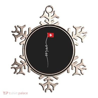 Switzerland Signature Swiss Flag Ornament