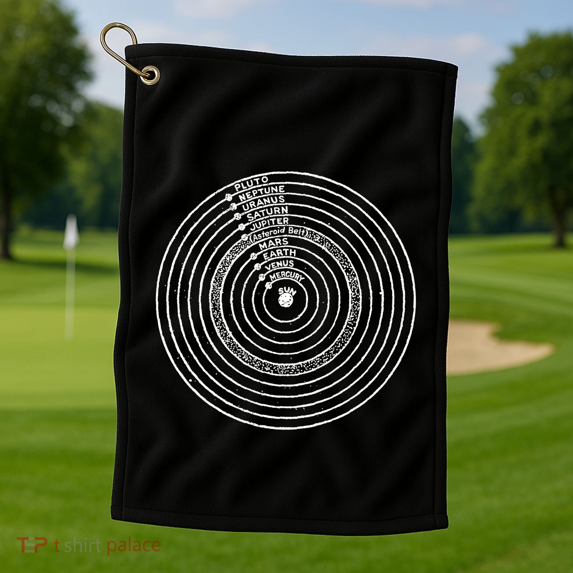 Solar System Golf Towel