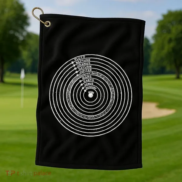 Solar System Golf Towel