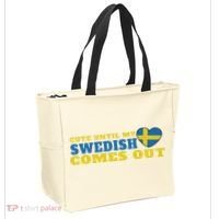 Swedish Sweden Swedish Flag Sweden Roots Sweden Tote Bag thumb 2