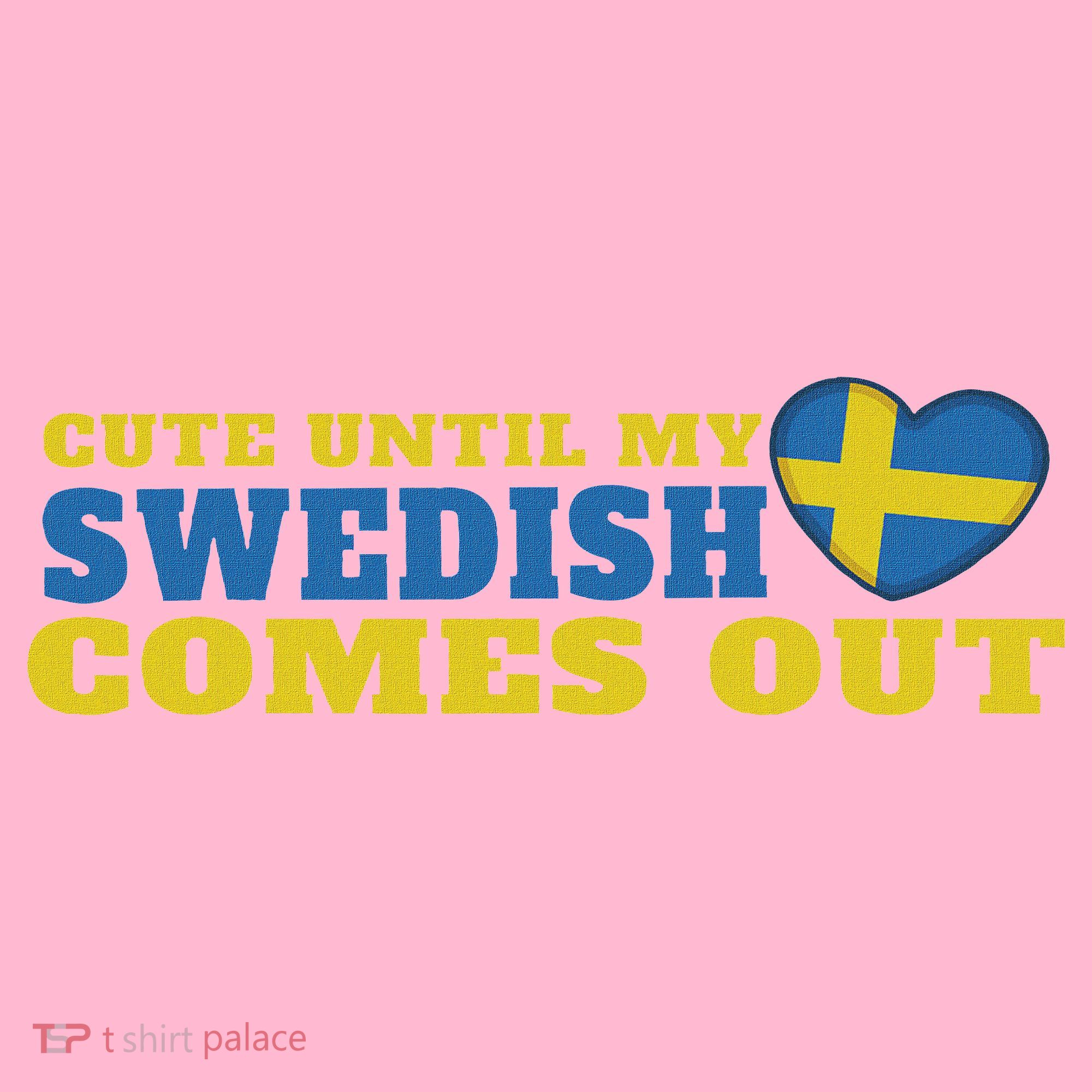 Swedish Sweden Swedish Flag Sweden Roots Sweden Coaster