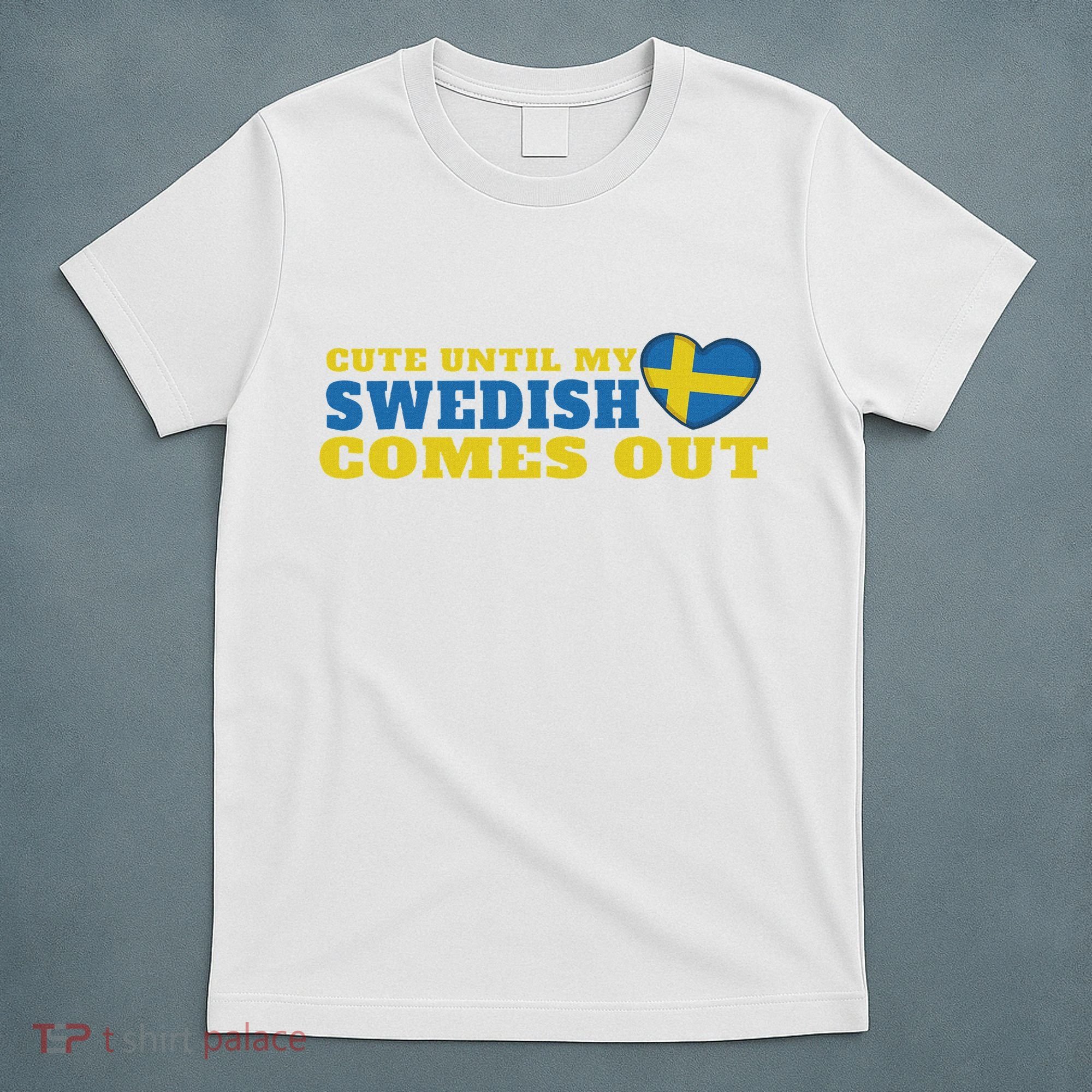 Swedish Sweden Swedish Flag Sweden Roots Sweden T-Shirt