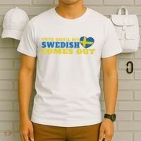 Swedish Sweden Swedish Flag Sweden Roots Sweden T-Shirt thumb 6