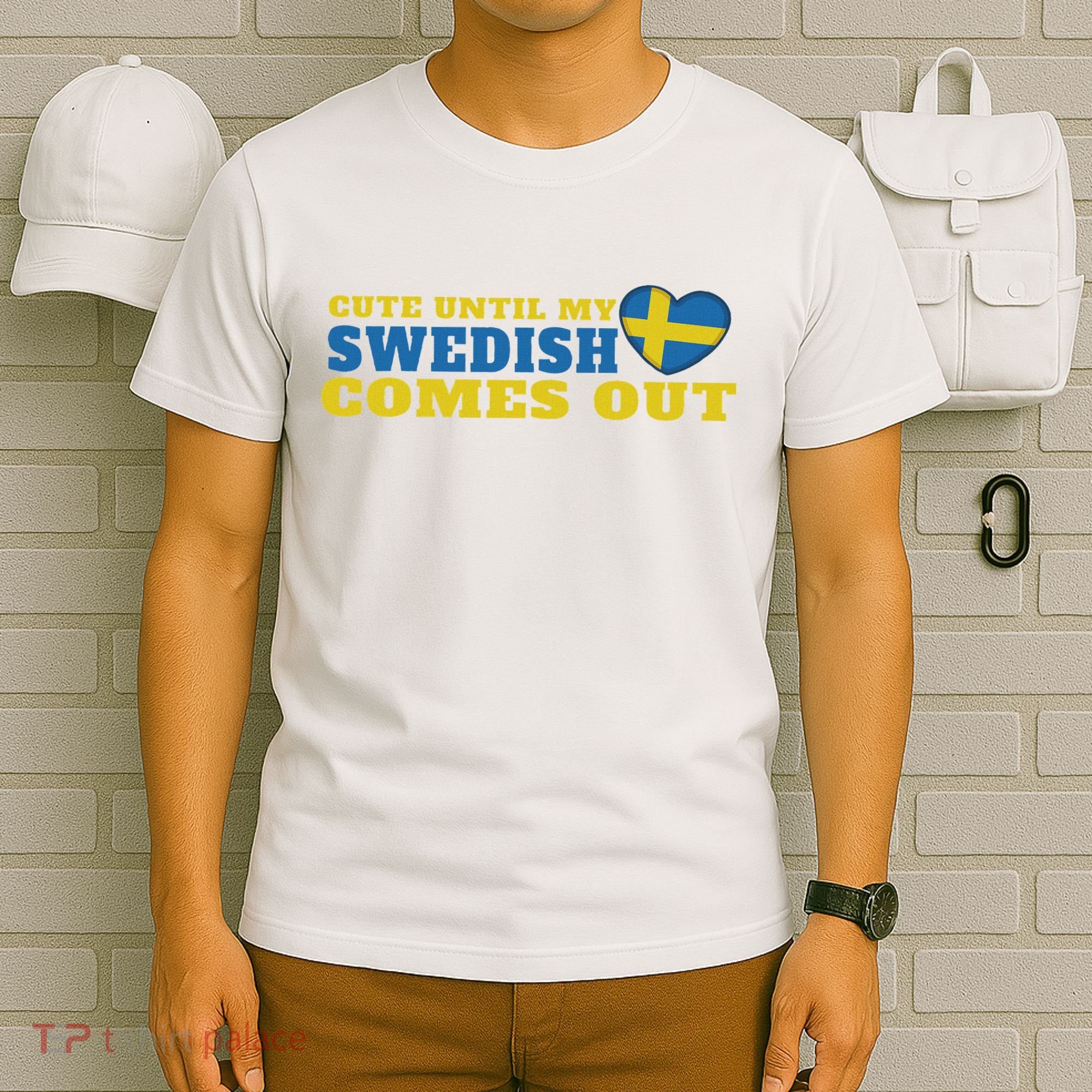Swedish Sweden Swedish Flag Sweden Roots Sweden T-Shirt