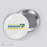 Swedish Sweden Swedish Flag Sweden Roots Sweden Button thumb 0