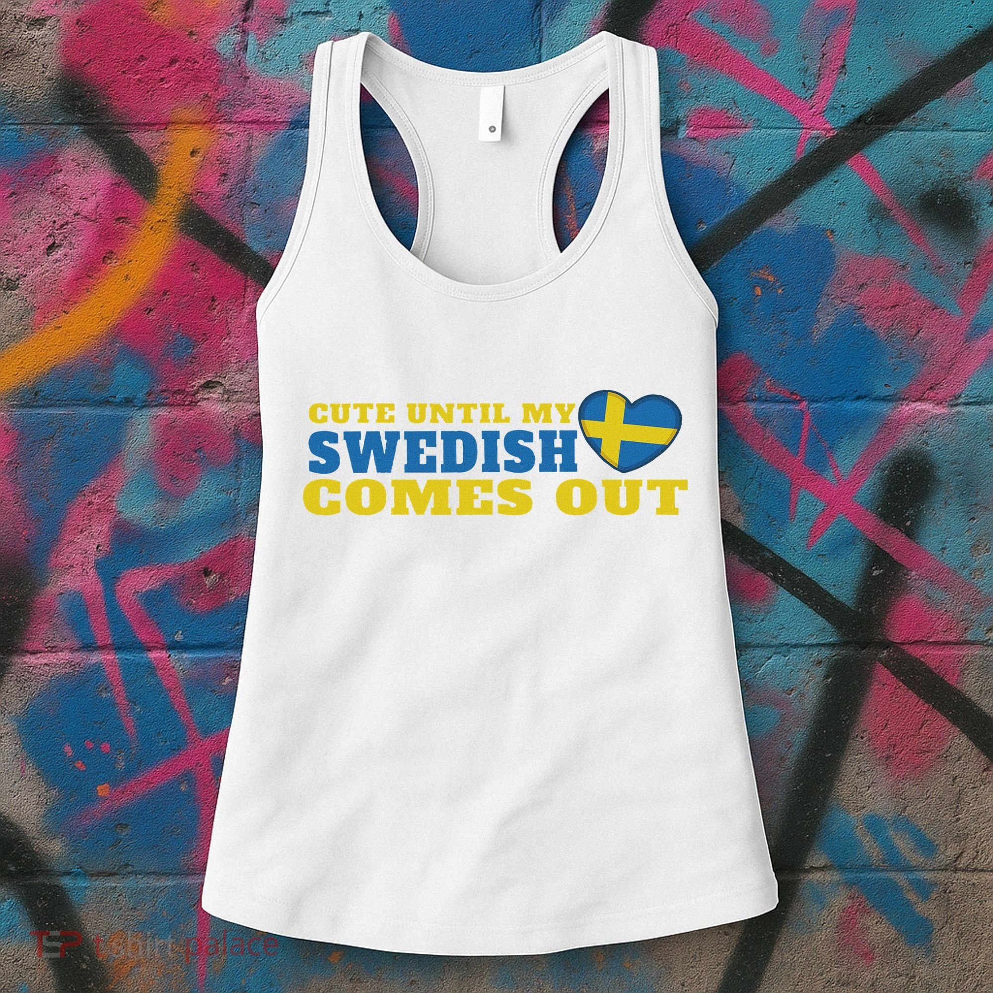 Swedish Sweden Swedish Flag Sweden Roots Sweden Women's Tank Top