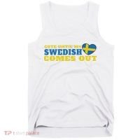 Swedish Sweden Swedish Flag Sweden Roots Sweden Tank Top thumb 0