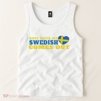 Swedish Sweden Swedish Flag Sweden Roots Sweden Tank Top thumb 2