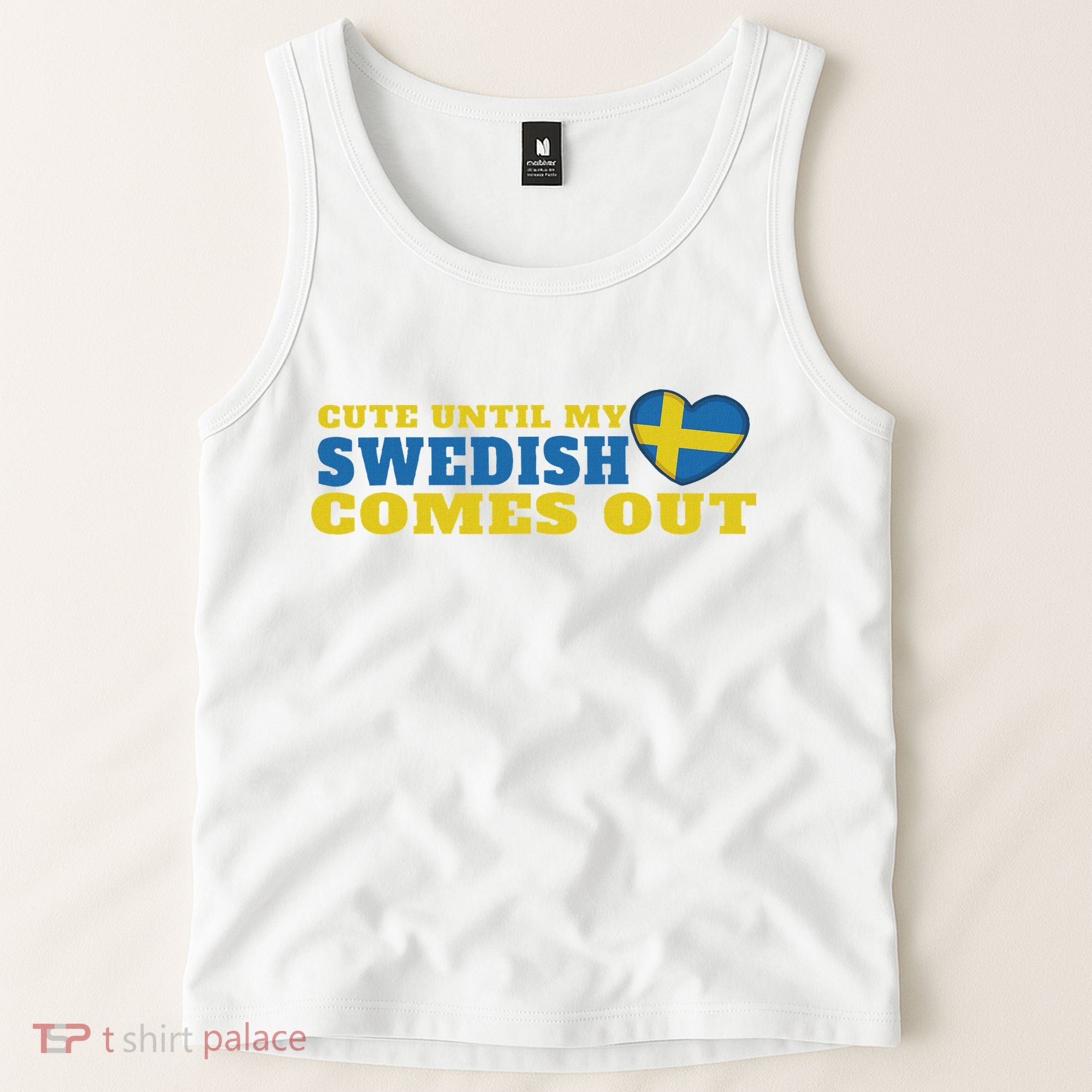 Swedish Sweden Swedish Flag Sweden Roots Sweden Tank Top