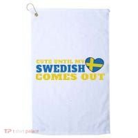 Swedish Sweden Swedish Flag Sweden Roots Sweden Golf Towel thumb 0