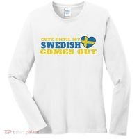 Swedish Sweden Swedish Flag Sweden Roots Sweden Women's Long Sleeve Shirt thumb 0
